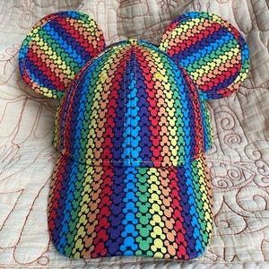 Cakeworthy Pride Rainbow Mickey Collection Disney Ears Baseball Cap Hat 2021